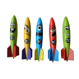 Joc de scufundare cu rachete zig-zag - set de 5 buc.