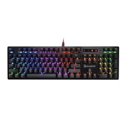 Tastatura Tastatură mecanică A4TECH BLOODY B820R RGB 0 LK BLUE SWITCH USB, Cu fir, Negru