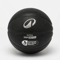 Minge de baschet mărimea 7 - GRIP MATCH BT500X Negru Argintiu