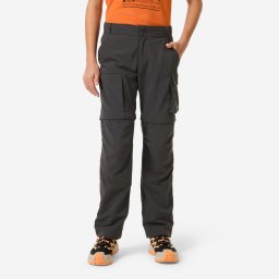 Pantalon modulabil de drumeție MH500 gri Copii
