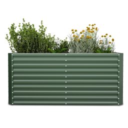 Blumfeldt High Grow Straight ghiveci, 1800 L, Ergonomic, Rezistent la intemperii, Bază deschisă (GDMB4-BL-HG-GR-200x9)