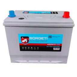 Baterie auto 70Ah Sorgeti Argento Asia EFB Start-Stop 260x173x220 660A 12V, polaritate normala