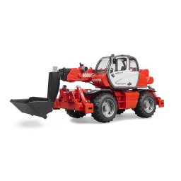 Bruder - stivuitor telescopic cu accesorii manitou mrt 2150