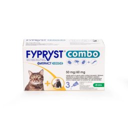 1x Pipeta deparazitare externa Fypryst Cmbo Cat