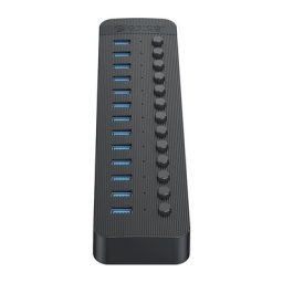 Orico CT2U3-13AB Hub 13x USB-A 3.0 cu switch-uri - Negru