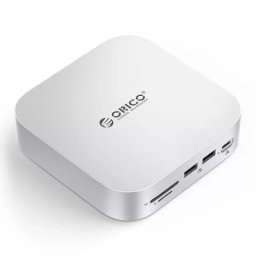 Stație de andocare Orico MiniLink 9-în-1 - Argintie