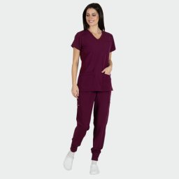 Costum medical Justina dama - mov