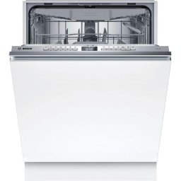 Masina de spalat vase complet incorporabila Bosch Serie 4 SMH4HVX14E, 60cm, 2400W, 14 seturi, Clasa C, VarioHinge, Otel periat