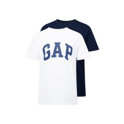 GAP Tricou albastru / albastru marin / alb