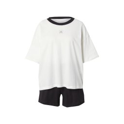 Marc O'Polo Pantaloni scurți negru / alb