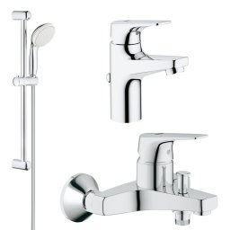 Pachet baterii baie 3 in 1 Grohe Bauflow S (23751000,23756000, 27853003).