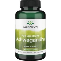 Ashwagandha 450 mg 100 caps Swanson SW957