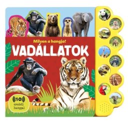 Cum sună? - Animale sălbatice - carte cu modul sonor - limba maghiară