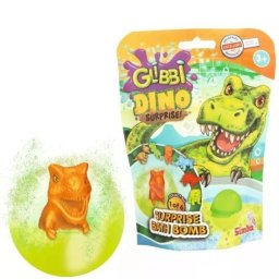 Glibbi: Bombă de baie cu figurină de dinosaur surpriză