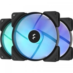 Kit Ventilator Aspect 14 RGB Black, 140mm, 3 bucati