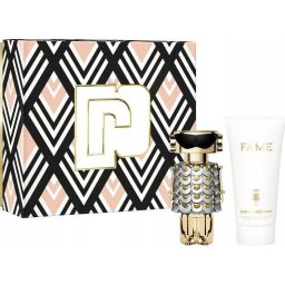 Set Paco Rabanne Fame, EDP 50 ml + loțiune corp 75 ml, cadou feminin modern