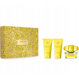 Set Versace Yellow Diamond, EDT 50 ml + gel de duș 50 ml + loțiune corp 50 ml