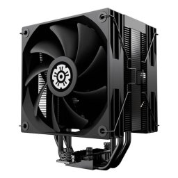 ETS-T41D, Intel / AMD, Support 220W+ TDP, 2x PWM Fans, Display, Negru