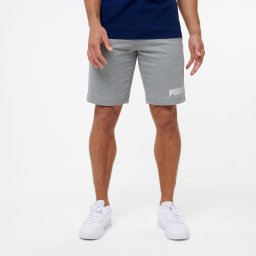 Șort de fitness din bumbac Puma Gri Bărbați