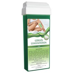 X-Epil - Patron cu ceară cu rolă - cu cap de rolă lat (100 ml, verde)