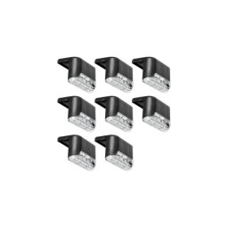 SET 8x corp de iluminat LED solar pentru scări LED/0,06W/1,2V 3000K IP44 600 mAh