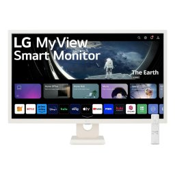 Monitor Smart LG 32SR50F-W | 32", IPS, Full HD, 60Hz, Alb