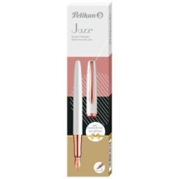 Stilou Jazz Noble Elegance P36, Pearl White, Cutie Eleganta, Pelikan