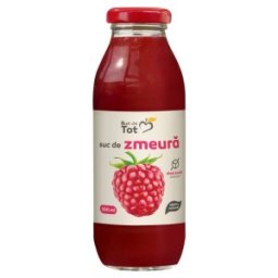 Set 2 x Suc de Zmeura fara Zahar, 300 ml, Bun de Tot, RTRO