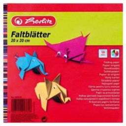Hartie Origami, 60 g, 20 x 20 cm, 100 Coli
