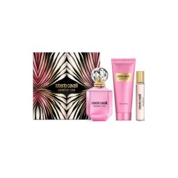 Roberto Cavalli Paradiso Rosa Set cadou pentru femei EDP ​​75 ml + EDP 15 ml + loțiune de corp 100 ml