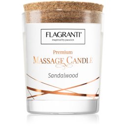 Flagranti Massage Candle Sandal Wood lumânare de masaj 70 ml
