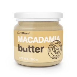 GymBeam Unt de nuci macadamia 200 g