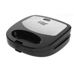 Sandwich maker Fiesta 3 in 1 Deep Fill 24540-56, 750 W, 3 Placi detasabile, Grill, Gofre, Sandwich-uri, Inox/Negru