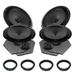 Boxe auto Pachet difuzoare auto Audison Prima dedicat Skoda Fabia 2014-2021, RMS 100W