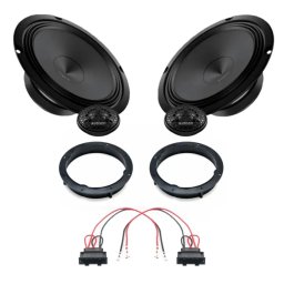 Boxe auto Pachet difuzoare auto Audison Prima dedicat usi fata Skoda Rapid 2012-, RMS 100W