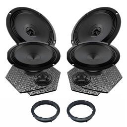 Boxe auto Pachet difuzoare auto Audison Prima dedicat Skoda Rapid 2012-, RMS 100W