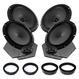 Boxe auto Pachet difuzoare auto Audison Prima dedicat Skoda Rapid 2012-, RMS 100W, 200mm