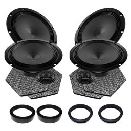 Boxe auto Pachet difuzoare auto Audison Prima dedicat Skoda Superb 2015-, RMS 100W, 200mm
