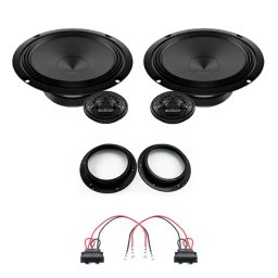 Boxe auto Pachet difuzoare auto Audison Prima dedicat usi fata Volkswagen Caddy 2003-2015, RMS 100W