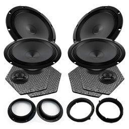 Boxe auto Pachet difuzoare auto Audison Prima dedicat Volkswagen Passat B8 2014-, RMS 100W, 200mm
