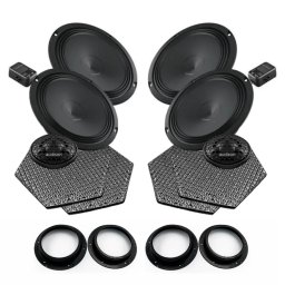 Boxe auto Pachet difuzoare auto Audison Prima dedicat Volkswagen Touareg 2010-2018, RMS 100W