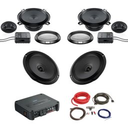 Boxe auto Pachet Difuzoare Auto cu amplificator Audi A4 B5 1995-2001 Audison Prima 560 W