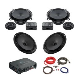 Boxe auto Pachet Difuzoare Auto cu amplificator Fiat Doblo 2 2009-2015 Audison Prima 560 W