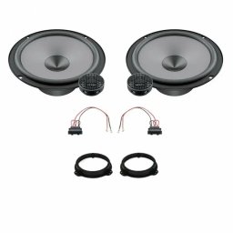 Boxe auto Pachet difuzoare Hertz Uno dedicate usi fata Audi A4 B6/B7 (2000 - 2008)