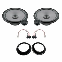 Boxe auto Pachet difuzoare Hertz Uno dedicate usi fata Skoda Superb B6 (2008 - 2015)