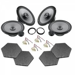 Boxe auto Pachet difuzoare auto Hertz Uno dedicat Ford Focus (2011-2018)