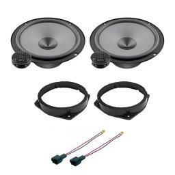 Boxe auto Pachet difuzoare auto Hertz Uno dedicat usi fata Alfa Romeo Brera, RMS 75 W