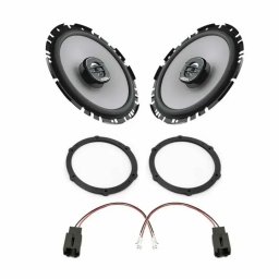 Boxe auto Pachet difuzoare auto Hertz Uno dedicat usi spate Citroen C-Elysee , RMS 50W