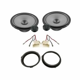 Boxe auto Pachet difuzoare auto Hertz Uno dedicat usi fata Ford Focus C-Max 2010-2019, RMS 75W