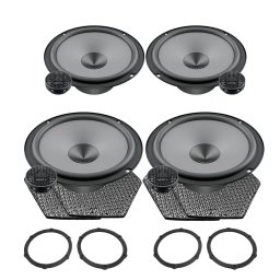 Boxe auto Pachet difuzoare auto Hertz Uno dedicat Peugeot 3008 2016-, RMS 75W